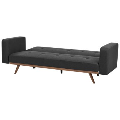 Canapé-lit 3 places HJULBY Noir