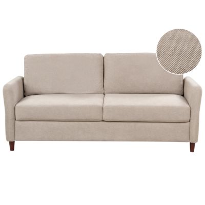 Canapé MARE Tissu Taupe avec rangement 3 places