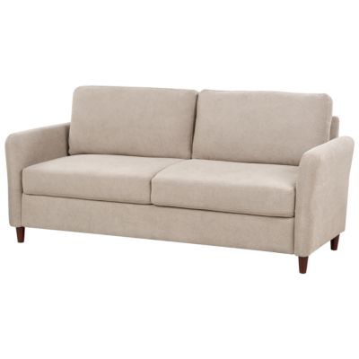 Canapé MARE Tissu Taupe avec rangement 3 places