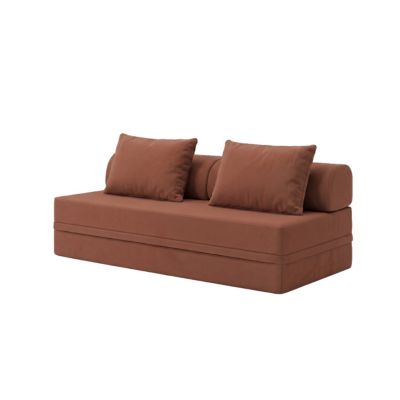 Canapé  Modulable 3 Places   Lisse   Terre Cuite  Hauteur 68 cm  Skoffa