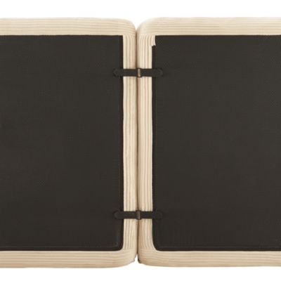 Canapé Modulable en U - Canapé Sans Structure 4 Places, Méridienne, Velours Côtelé Beige, Sans Montage, 382x177x69 cm