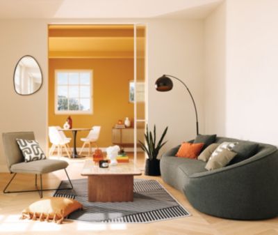 Canapé "Ostuni" 3 places vert cèdre - Atmosphera Créateur d'intérieur