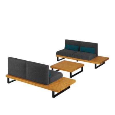 Canapé 2 personnes Moala Acacia GoodHome