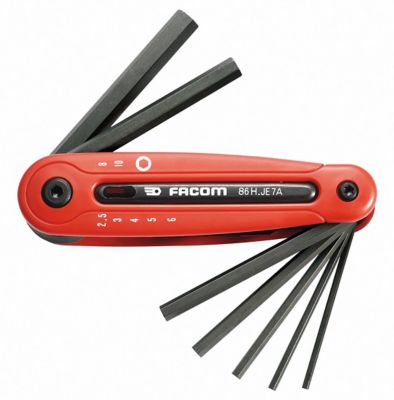 Canif clé 6 pans Facom SC.86H.JE7A 7 pièces