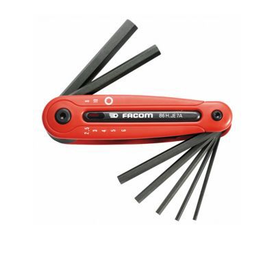 FACOM 84TCD.J6 T-sleutelset met verschuifbare stang 2,5-8mm 6-delig | Klium