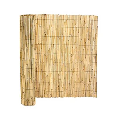 Canisse en bambou, clôture de jardin, brise vue, couverture de protection contre le vent et le soleil - P 150 x L 500 cm
