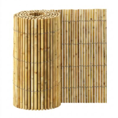 Canisse en bambou fendu teinte naturelle L.300 x H.100 cm, Klikstrom