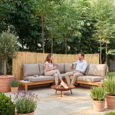 Canisse en roseau Abbateggio 100 x 600 cm naturel casa.pro