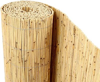 Canisse en roseau naturel - brise-vue pour jardin ou balcon 160x600 cm