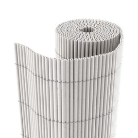 Canisse LOP PVC blanc L.3 m x H1 m en Composite