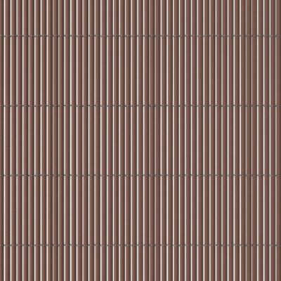 Canisse LOP PVC brun L.3 m x H.1,8 m