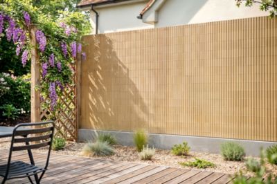 Canisse PVC VISO L.8m x H.1,5m Beige