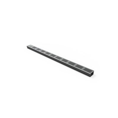 Caniveau 3XS MINI L 6,5 cm Grille Inox Line - StarDrain - LINE ECO -       Caniveau de 100 cm