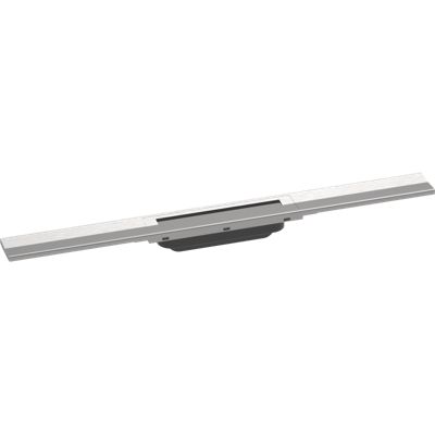 Caniveau de douche découpable 70 cm HANSGROHE RainDrain Flex montage libre acier inox brossé
