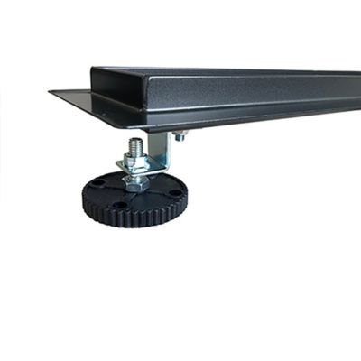 Caniveau de douche en acier inoxydable noir - FlexGTB02 - 8x100x7cm (HxLxP)