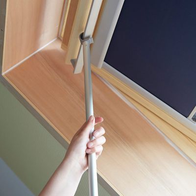 Barre Télescopique Ouvre-Fenêtre Toit 53,5–160 Cm – Perche Aluminium Extensible Pour Velux, Fenêtres Hautes Et Camping-Car