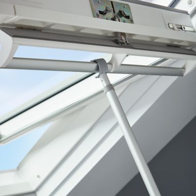 Barre Télescopique Pour Fenêtre De Toit - Extensible 53,5-160 Cm, Aluminium, Pour Camping-car, Maison - 10