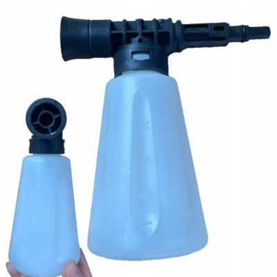 Canon à Mousse 250 ml Bayonet - Réservoir Transparent, 150 BAR 60C, Compatible avec nettoyeur Parkside Lavor