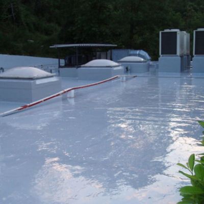 Caoutchouc Polyuréthane Liquide avec Catalyseur (25 kg - Gris Perle). Imperméabilisation pour terrasses et toitures praticables