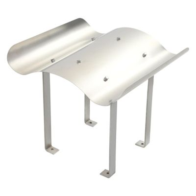 Capot de cheminée Acier inoxydable Argenté