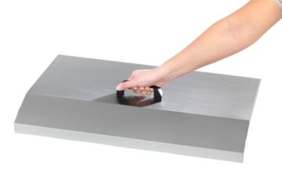 Capot pour plancha Samba en inox Krampouz