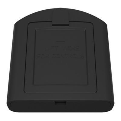Capteur de mouvement extérieur Davern IP65 6V 0,1W H.10 x L.7 x L.7 GoodHome noir mat