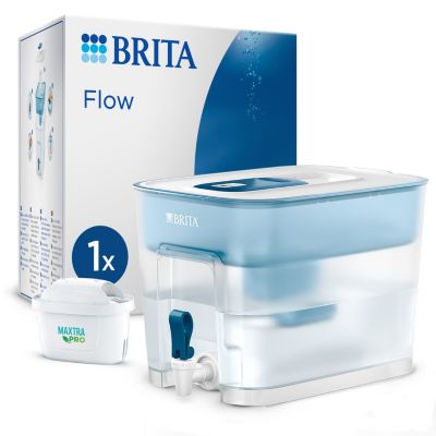 Carafe filtrante Brita Flow bleu 8,2L + 1 cartouche