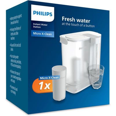 Carafe filtrante instantanée avec 1 filtre inclus Philips PHAWP2980WH/24