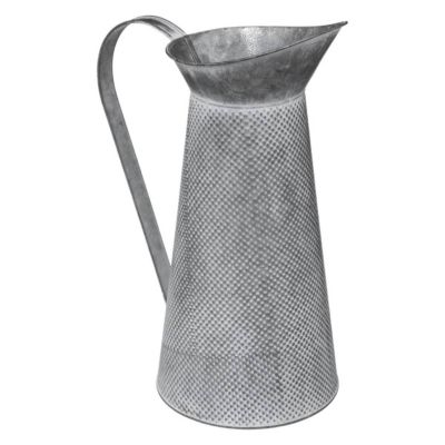 Carafe - gris - métal & zinc H38 cm - Atmosphera
