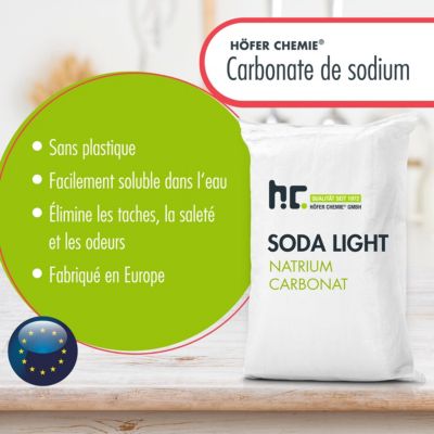 Carbonate De Sodium 1 x 25 Kg (soude), Qualité Technique Pour Piscines Et Usage Industriel