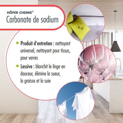 Carbonate De Sodium 1 x 25 Kg (soude), Qualité Technique Pour Piscines Et Usage Industriel
