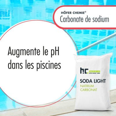 Carbonate De Sodium 1 x 25 Kg (soude), Qualité Technique Pour Piscines Et Usage Industriel