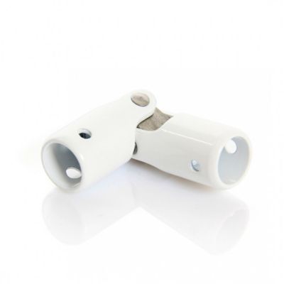 Cardan universel acier blanc Protecta pour volet roulant
