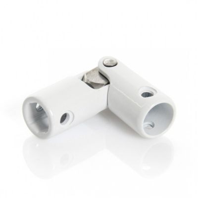 Cardan universel acier blanc Protecta pour volet roulant