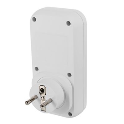 Carillon enfichable prise gigogne et bouton sans fil Blyss Soft Touch 36 mélodies