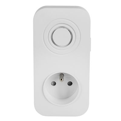 Carillon enfichable prise gigogne et bouton sans fil Blyss Soft Touch 36 mélodies