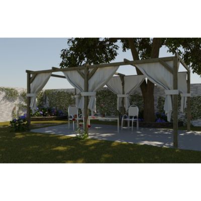 Carport, abri de voiture  3x5.1 m - 15.3 m2 - CAR1