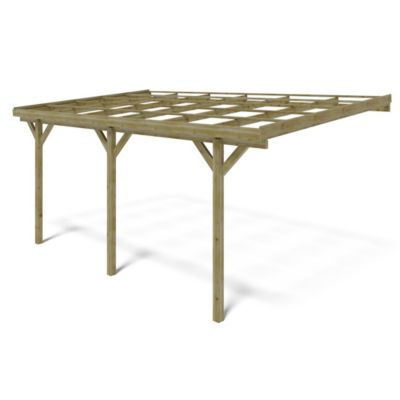 Altanka Carport adossé CAR7-2 3 x 5,24 m