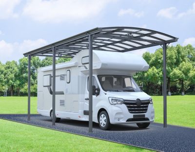 Carport camping car en aluminium