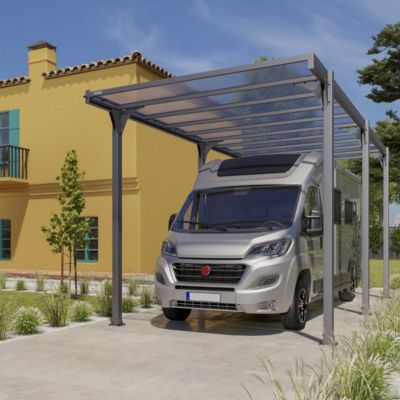 Carport camping car - Toit monopente - Hegoa 20