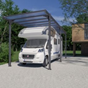 Carport camping car - Toit monopente - Hegoa 25