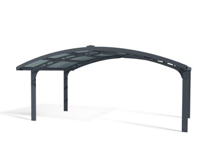 Carport double aluminium Canopia Arizona Wave