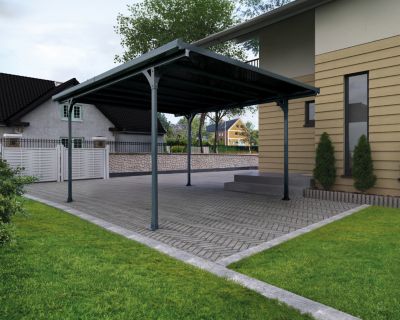 Carport en aluminium 2,99 x 5,04 m, Canopia Verona