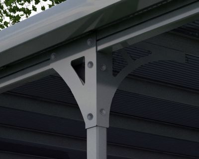 Carport en aluminium 2.99 x 5.04m Canopia Verona