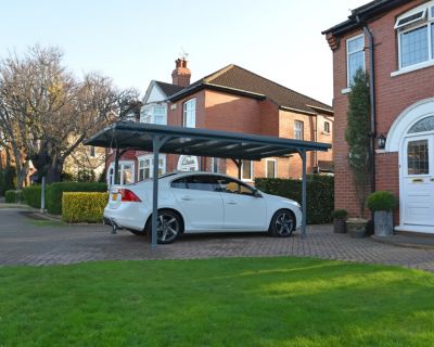 Carport en aluminium 2.99 x 5.04m Canopia Verona