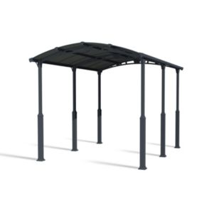 Carport en aluminium 3.59 x 5.07m Hauteur Réglable Canopia Arcadia Alpine 5000