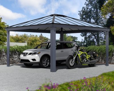 Carport en aluminium 4.22 x 4.83m Canopia Colorado