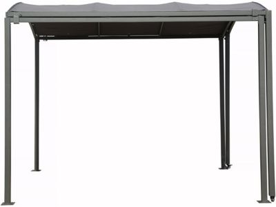 Carport en métal extensible " Mathis"  303566 x 295 x 240 cm  Gris