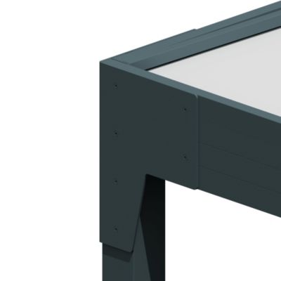 Carport isotoit MODERN îlot Gris anthracite 5,02x3,00m