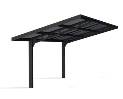 Canopia by Palram Carport Sydney aluminium et polycarbonate toit plat 5,9 x 2,9 m